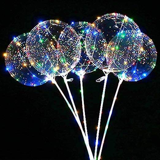 Bourgeon pouch spontan LED Light up Balloons with Light boba – dallastoyswholesale