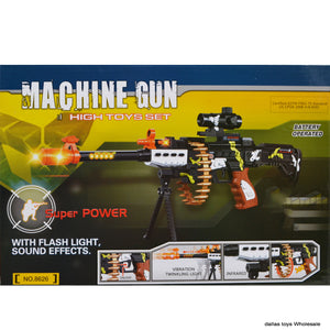 Toy Machine Gun with Sound & Music