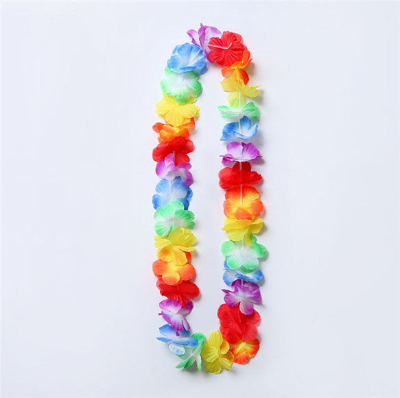 Multicolor Hawaiian Leis Necklace