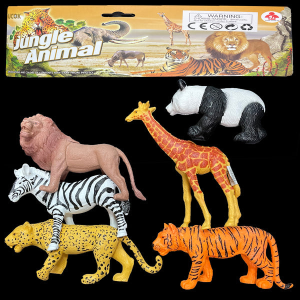Big  Jungle Animal Set Toy