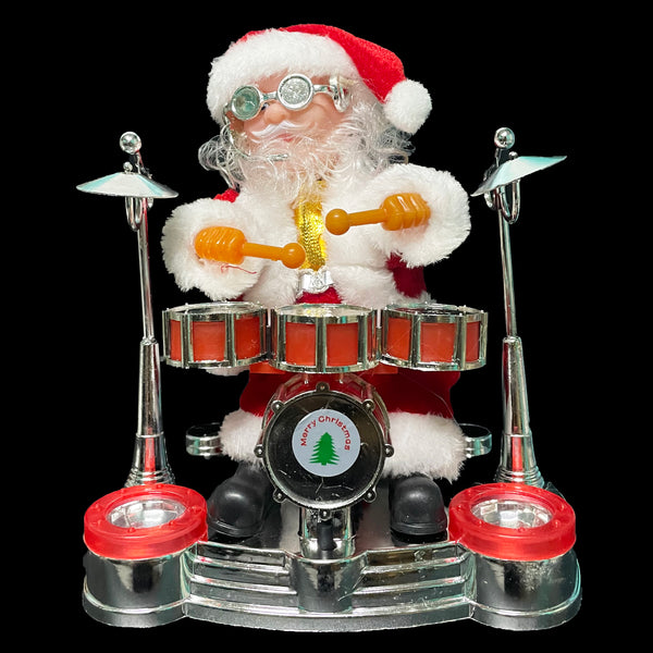 Christmas Santa Claus Toy Doll w/ Light and Music