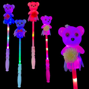 Led Light up Cute Teddy Bear Wand