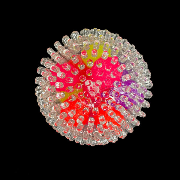 Mesh Squish Ball Multicolor Spiky