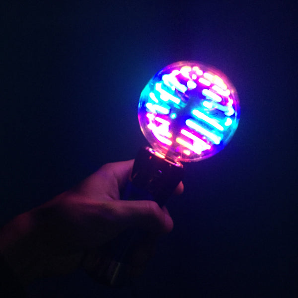 Light Up American Flag Spinning wand