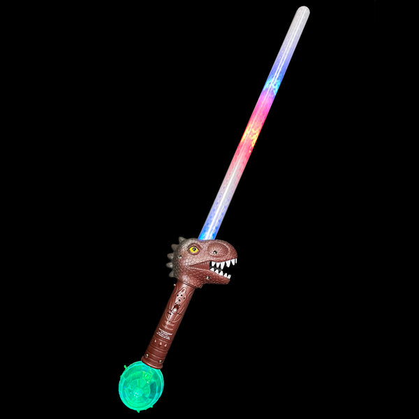 Led dinosaur sword with Strobe