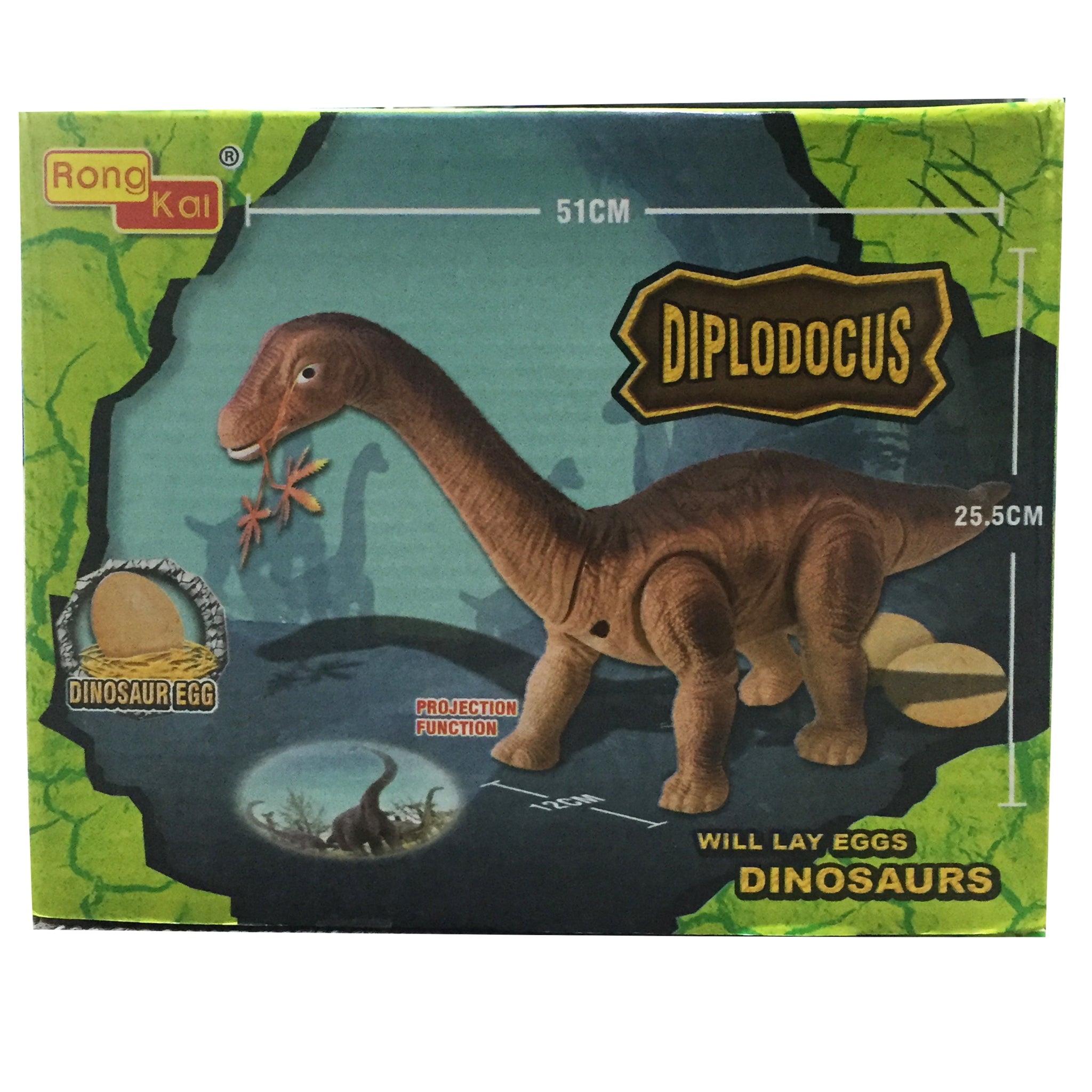 Walking Diplodocus Dinosaur
