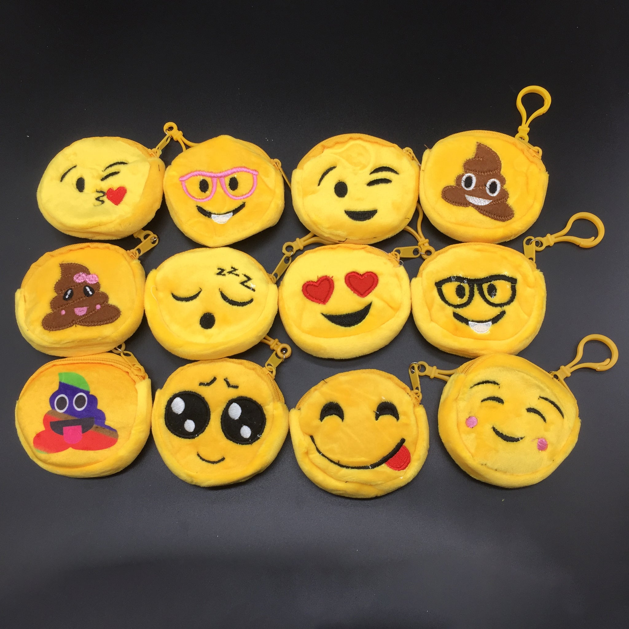 Plush  Emoji Keyring