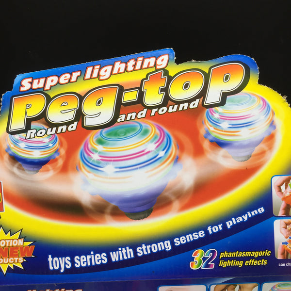 LED Light up Peg Top