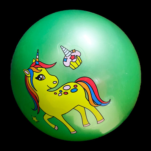 6" Unicorn Printed Bouncy Ball