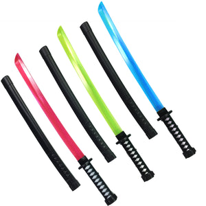 12 Pcs Wholesale Led Motion Activated Ninja Sword With Cover