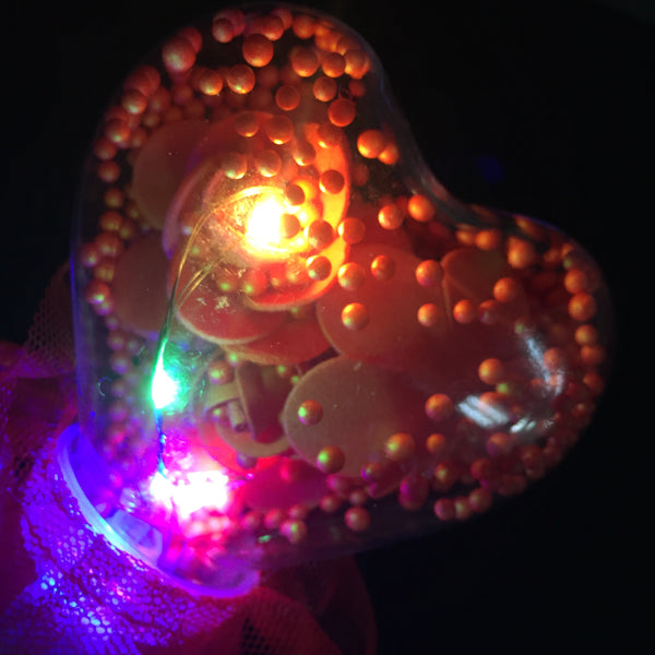 LED Light-Up Glowing Roses Heart