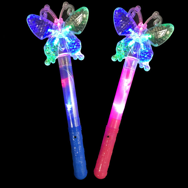 LED Moon Star Butterfly Wand