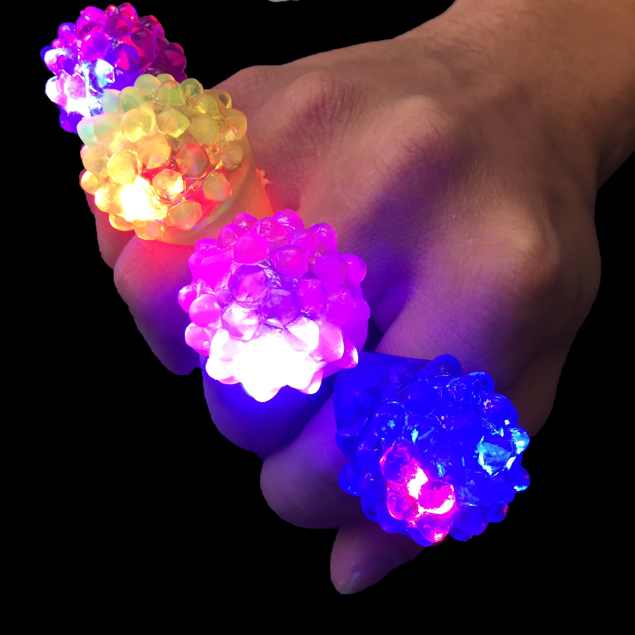 LED Multicolor Light Up Ring