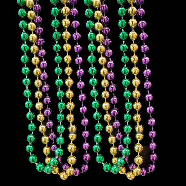 Mardis Gras Bead Necklaces