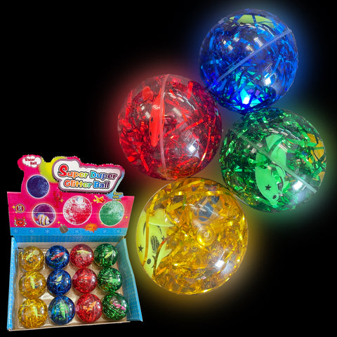 Glitter Unicorn Jumbo LED Water Ball