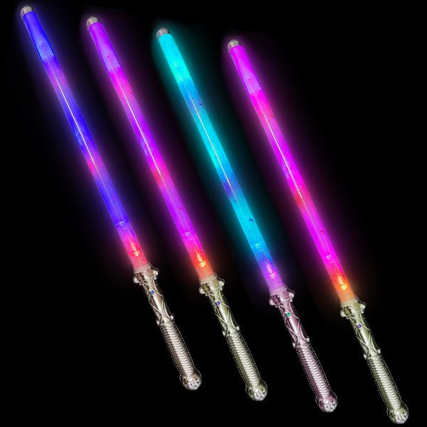 Led Light Up Star Moon Swords Multicolor