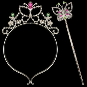 Princess Butterfly Crown And Wand