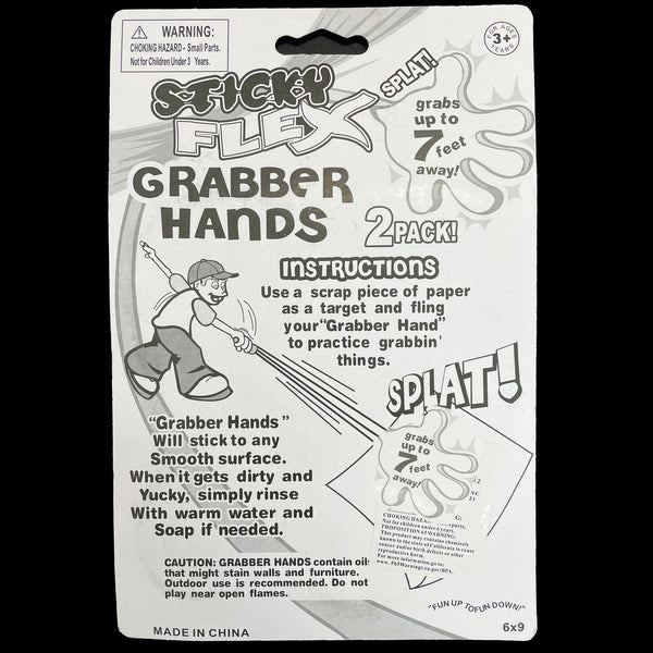 Sticky Flex Grabber Hands 2 Piece