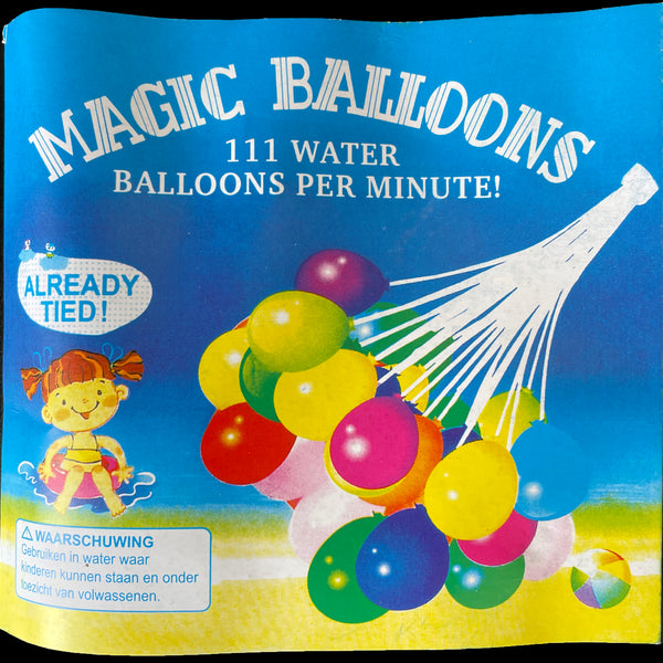 Rapid Filling Water Balloons 111 pcs