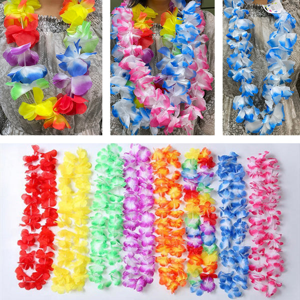 Multicolor Hawaiian Leis Necklace