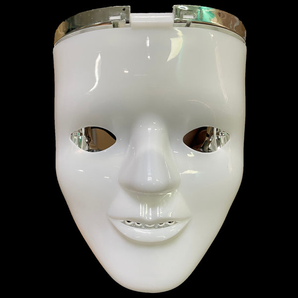 LED Light Up 2 Face Skull Mask