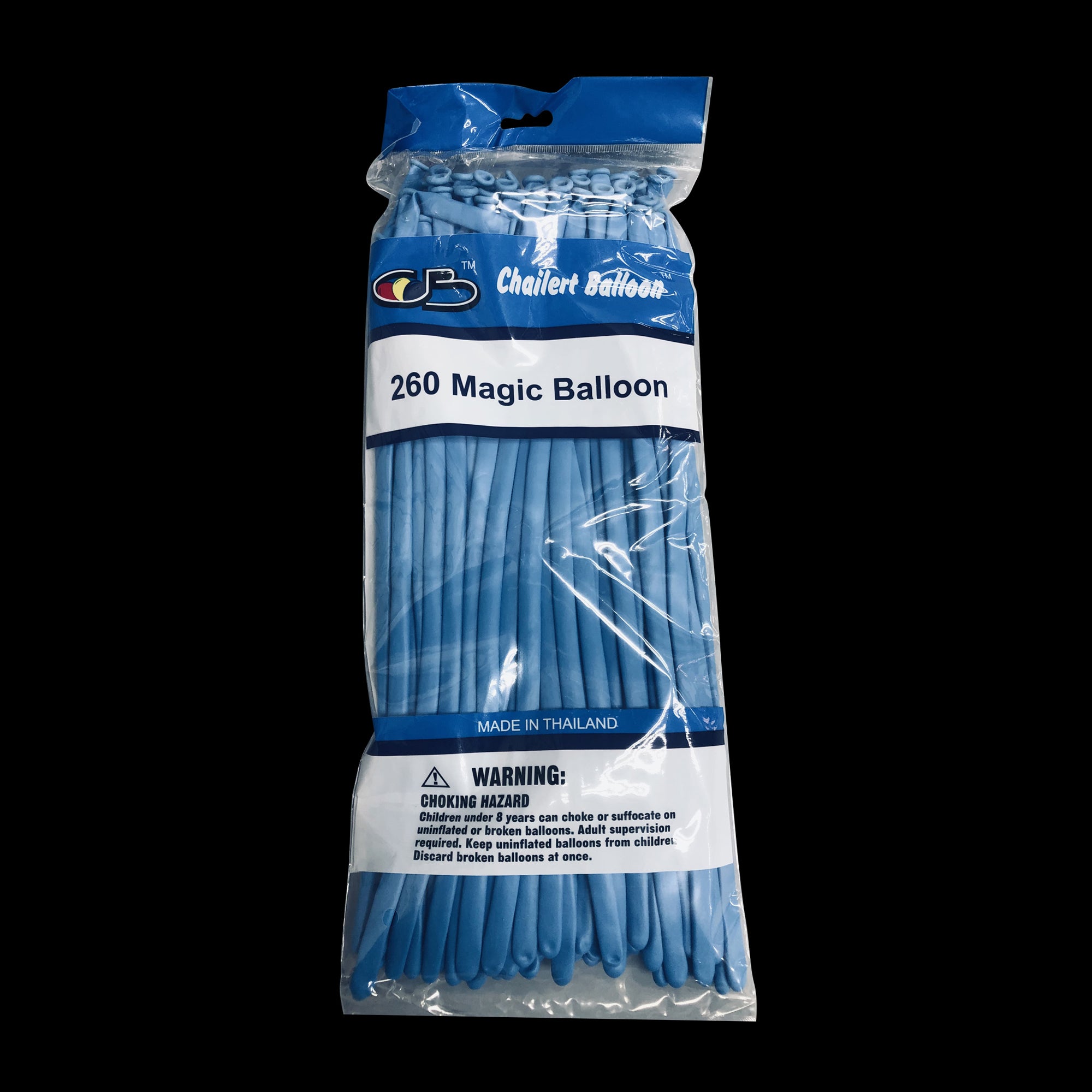 Blue twisting animal balloon style 260