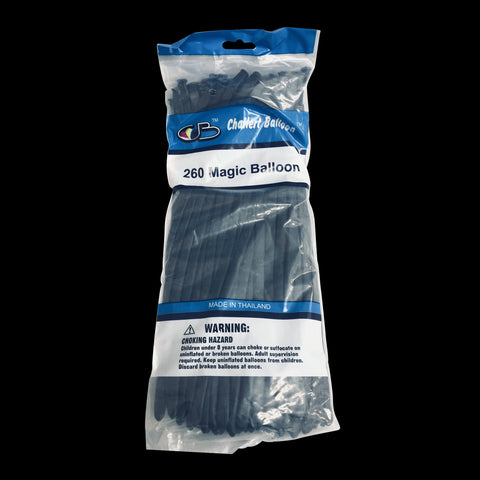 Black twisting animal balloon style 260