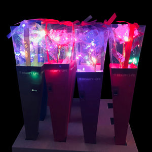 Led Light Glowing Gift Roses