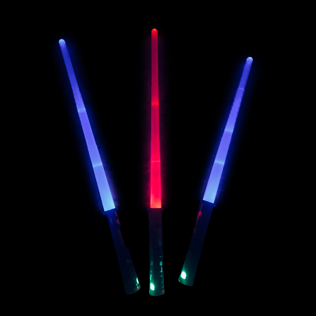 Sword Led Color LED Space Expandable Sword With Sound – dallastoyswholesale