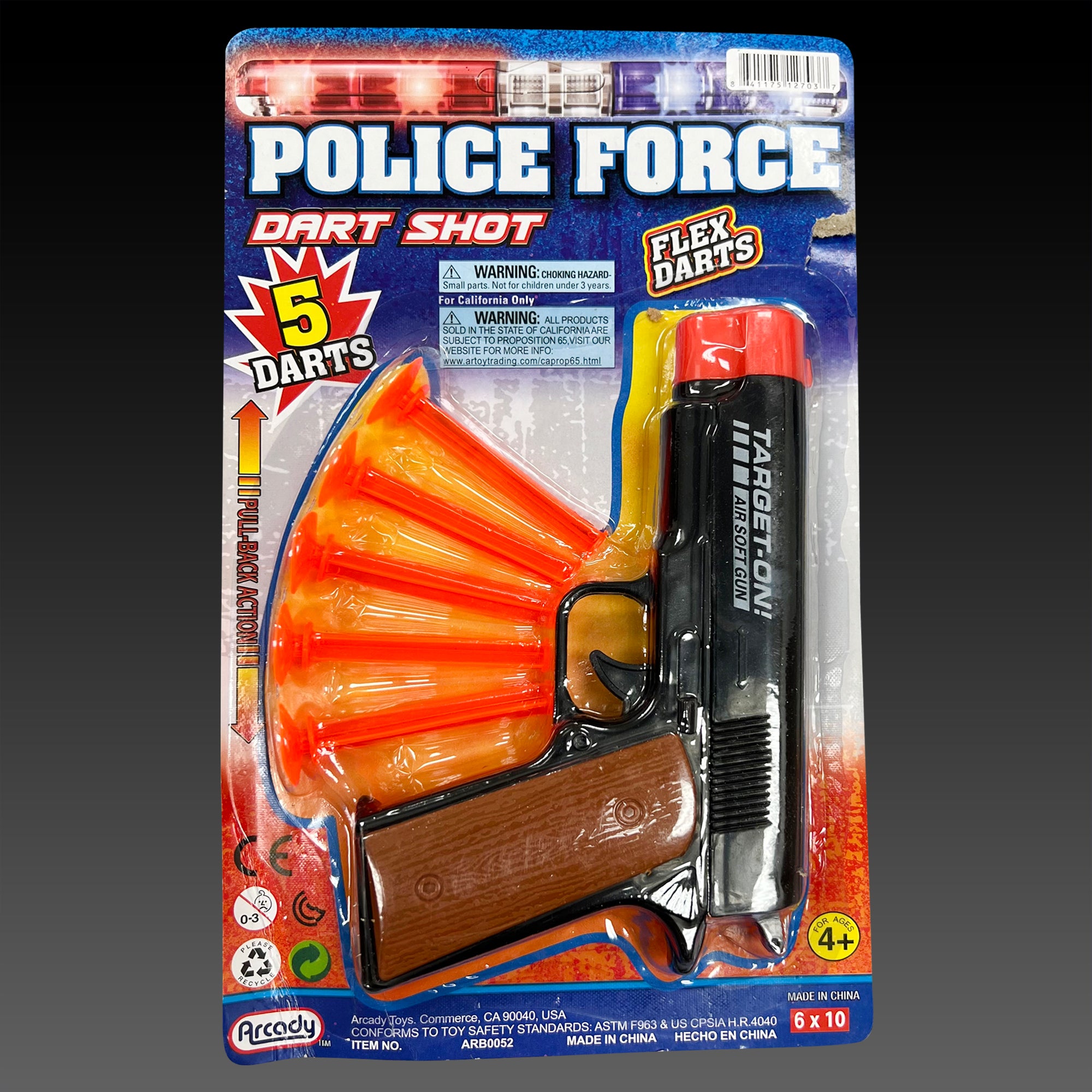 Police Force Gun blister