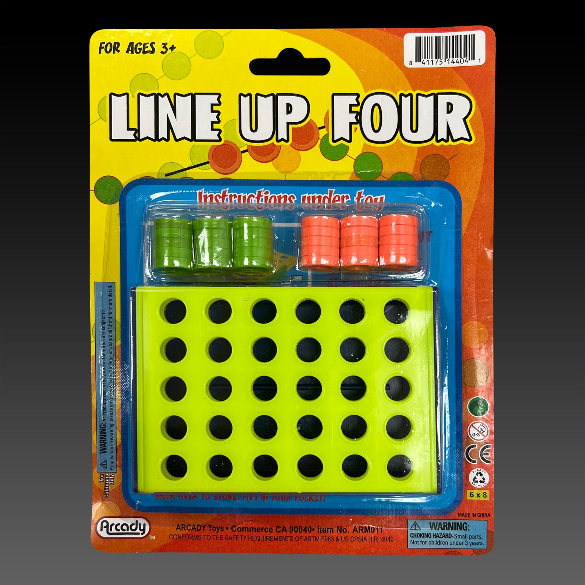Line up four Toy Set