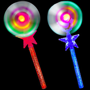 Led Spinning Star Wand